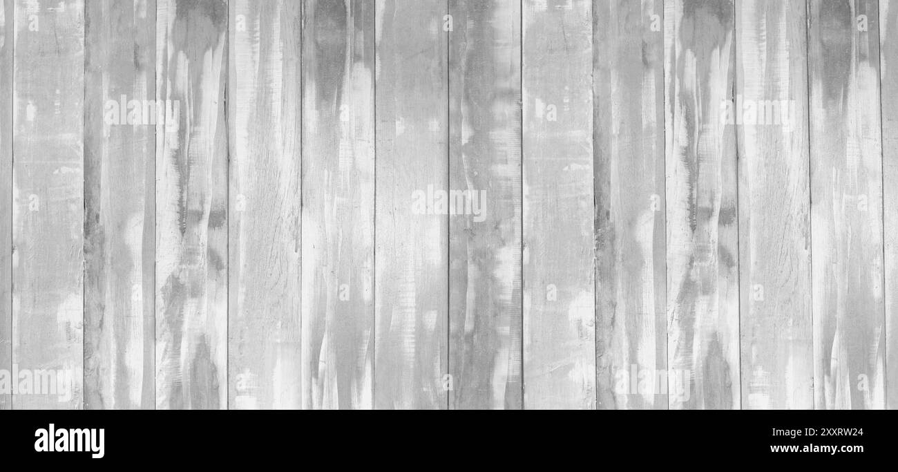 Vieille couleur blanche de planche en bois pour le fond de conception dans les objets décoratifs de concept. Banque D'Images