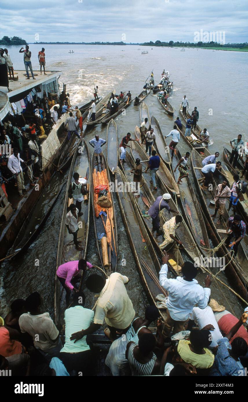Fleuve Congo Banque D'Images