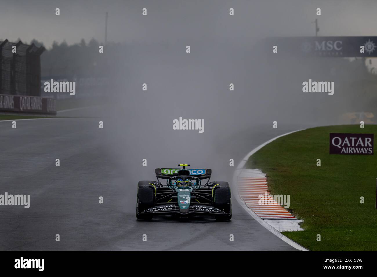 CIRCUIT ZANDVOORT, PAYS-BAS - 24 AOÛT : Fernando Alonso, Aston Martin F1 d'Espagne lors du Grand Prix des pays-Bas au circuit Zandvoort le samedi 24 août 2024 à Zandvoort, pays-Bas. (Photo de Michael Potts/BSR Agency) Banque D'Images