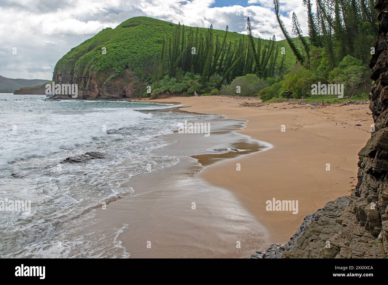 Turtle Bay, Nouvelle-Calédonie Banque D'Images