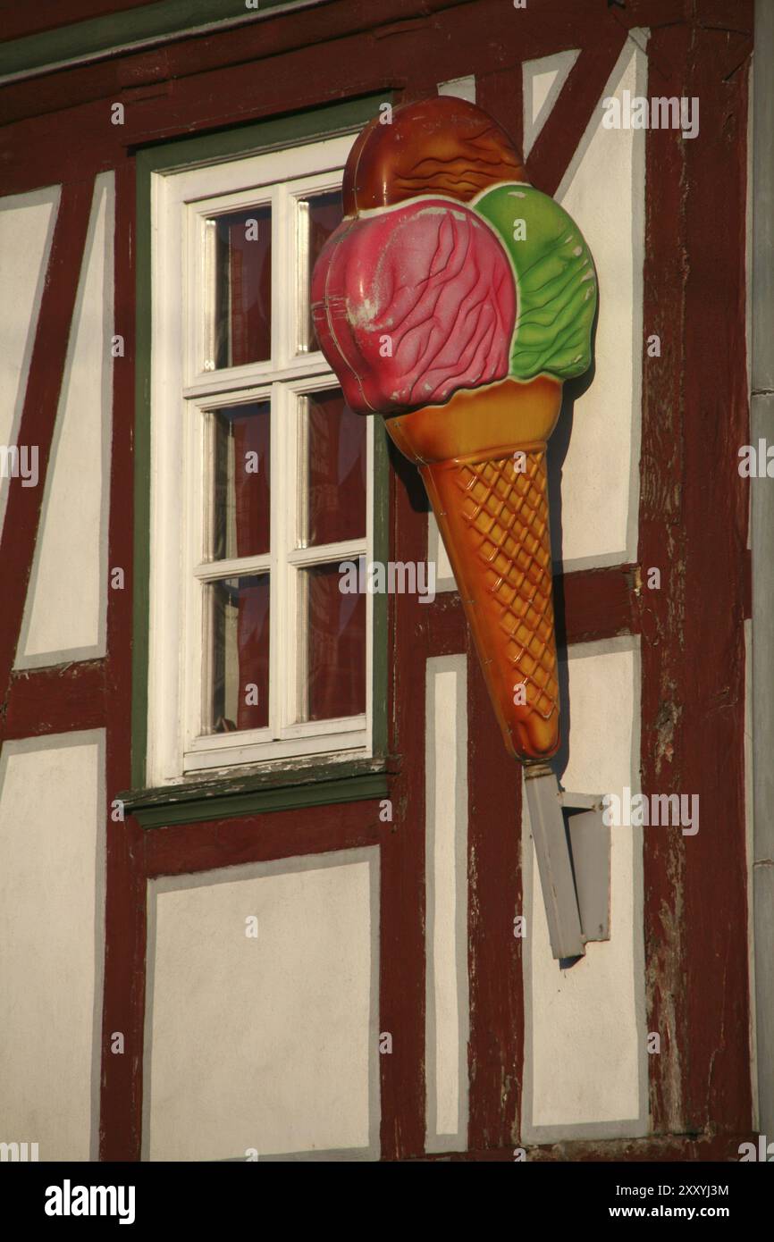 Ice cream cone Banque D'Images