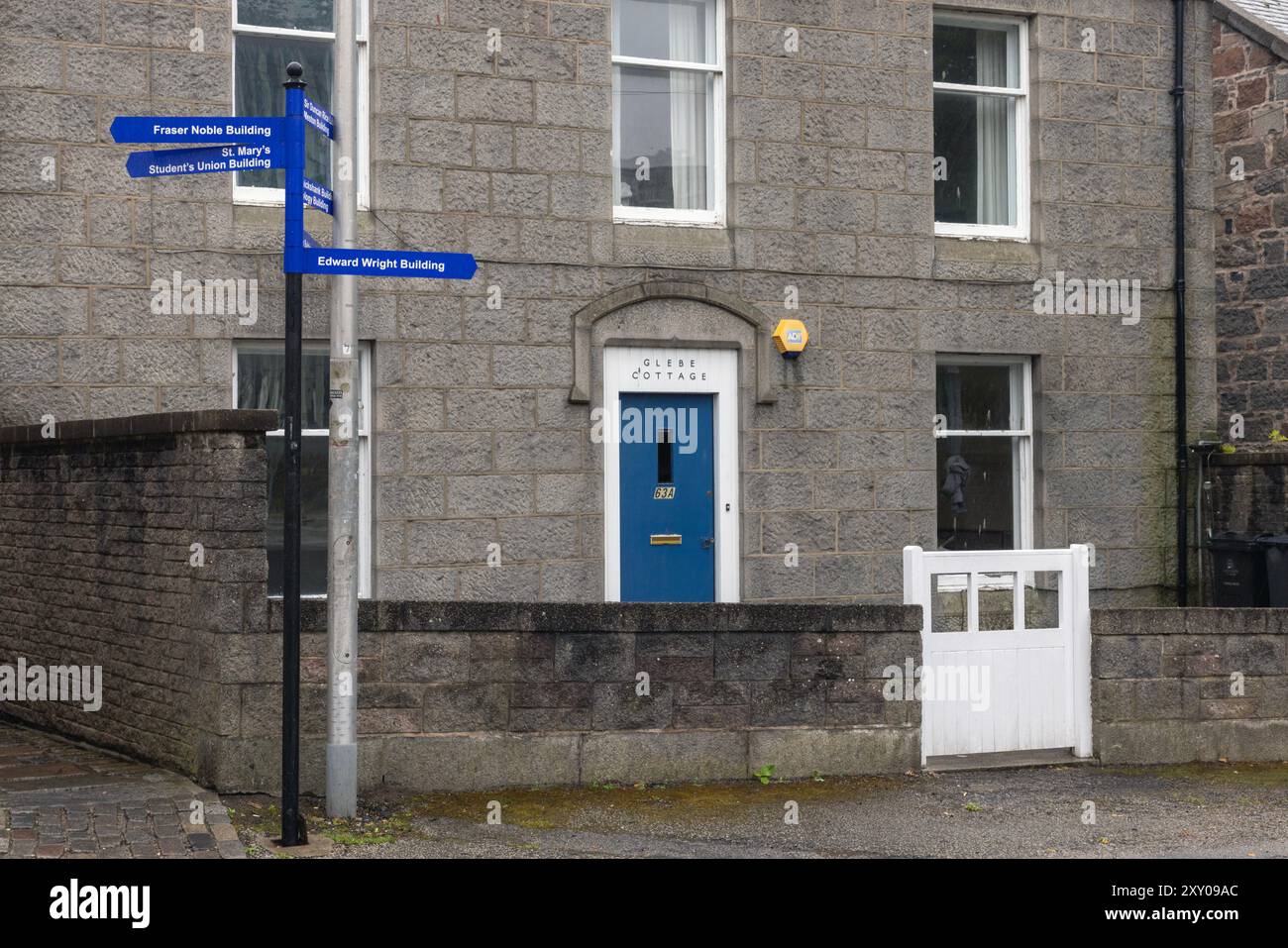 Old Aberdeen, qui fait partie d'Aberdeen en Écosse, est le campus principal de l'Université d'Aberdeen. Banque D'Images