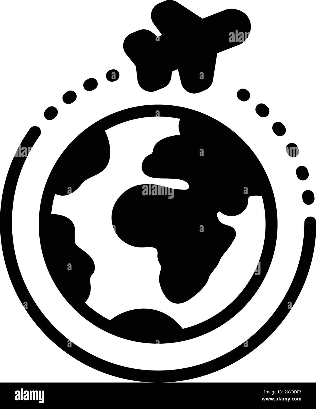 Icône pour la livraison dans le monde entier, dans le monde entier Illustration de Vecteur