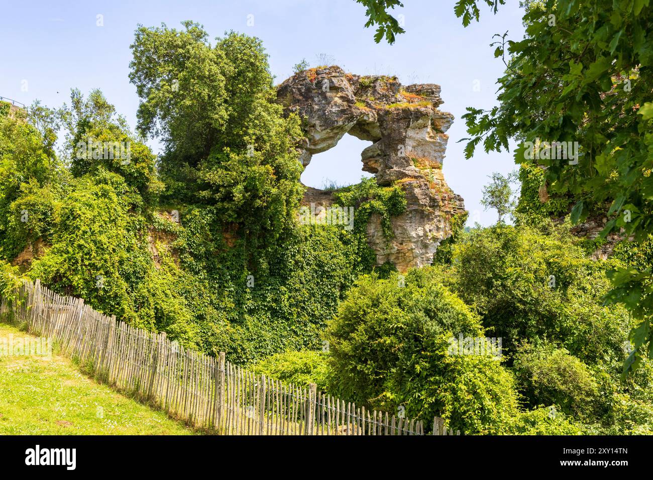 La Roche Percee Banque D'Images