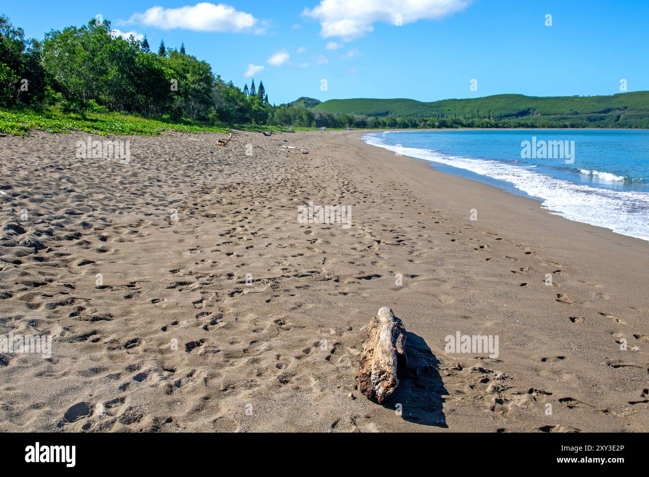 Plage de la Roche percée, Nouvelle-Calédonie Banque D'Images