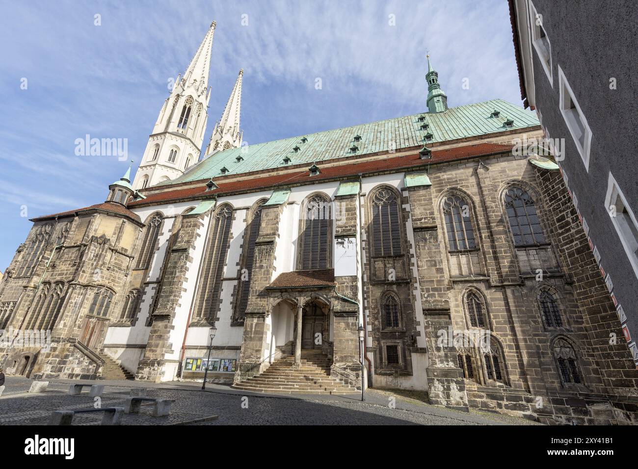 Église Saint-Pierre à Goerlitz, Allemagne de l'est Banque D'Images