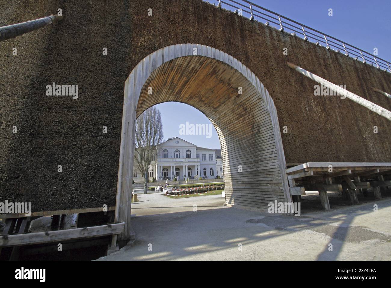 Maison de remise des diplômes à Bad Salzuflen Banque D'Images
