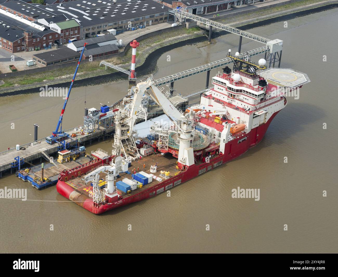 Porte-câbles Boa Sub C. Boa Sub C. navire de type C. Banque D'Images