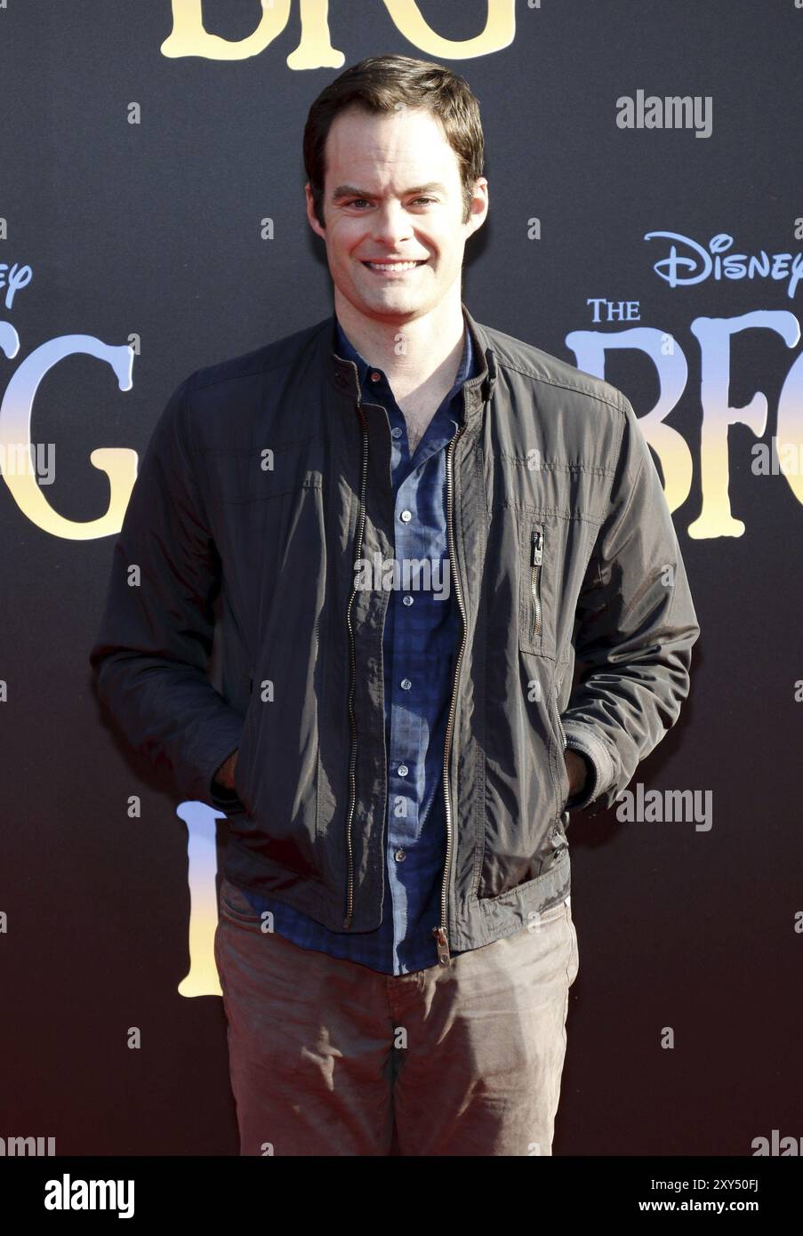 Bill Hader lors de la première de 'BFG' à Los Angeles au El Capitan Theatre à Hollywood, États-Unis le 21 juin 2016 Banque D'Images