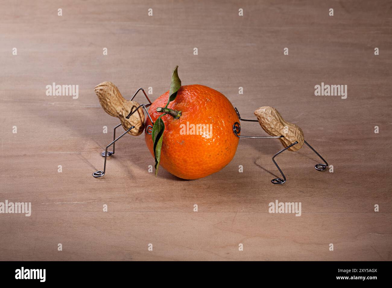 Nature morte avec arachide m Banque D'Images