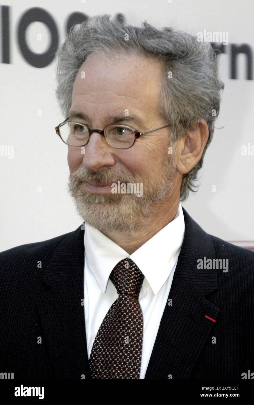 LOS ANGELES, CA, 26 SEPTEMBRE 2004 : Steven Spielberg à la célébration du 75e Jubilé de diamant pour l'USC School of Cinema-Television qui s'est tenue à l'USC' Banque D'Images