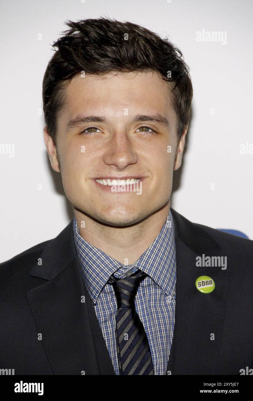 Josh Hutcherson lors de la 23e cérémonie annuelle des GLAAD Media Awards qui s'est tenue à l'hôtel Westin Bonaventure à Los Angeles le 21 avril 2012. Crédit : Lumeimages.com Banque D'Images