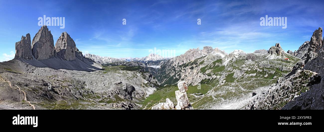 Dolomites pano Banque D'Images