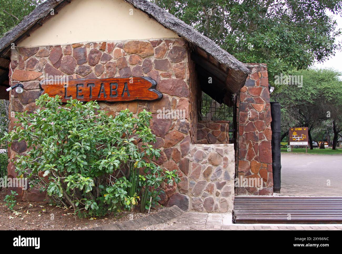Letaba, staatliches Camp im Kruger Nationalpark Suedafrika Banque D'Images