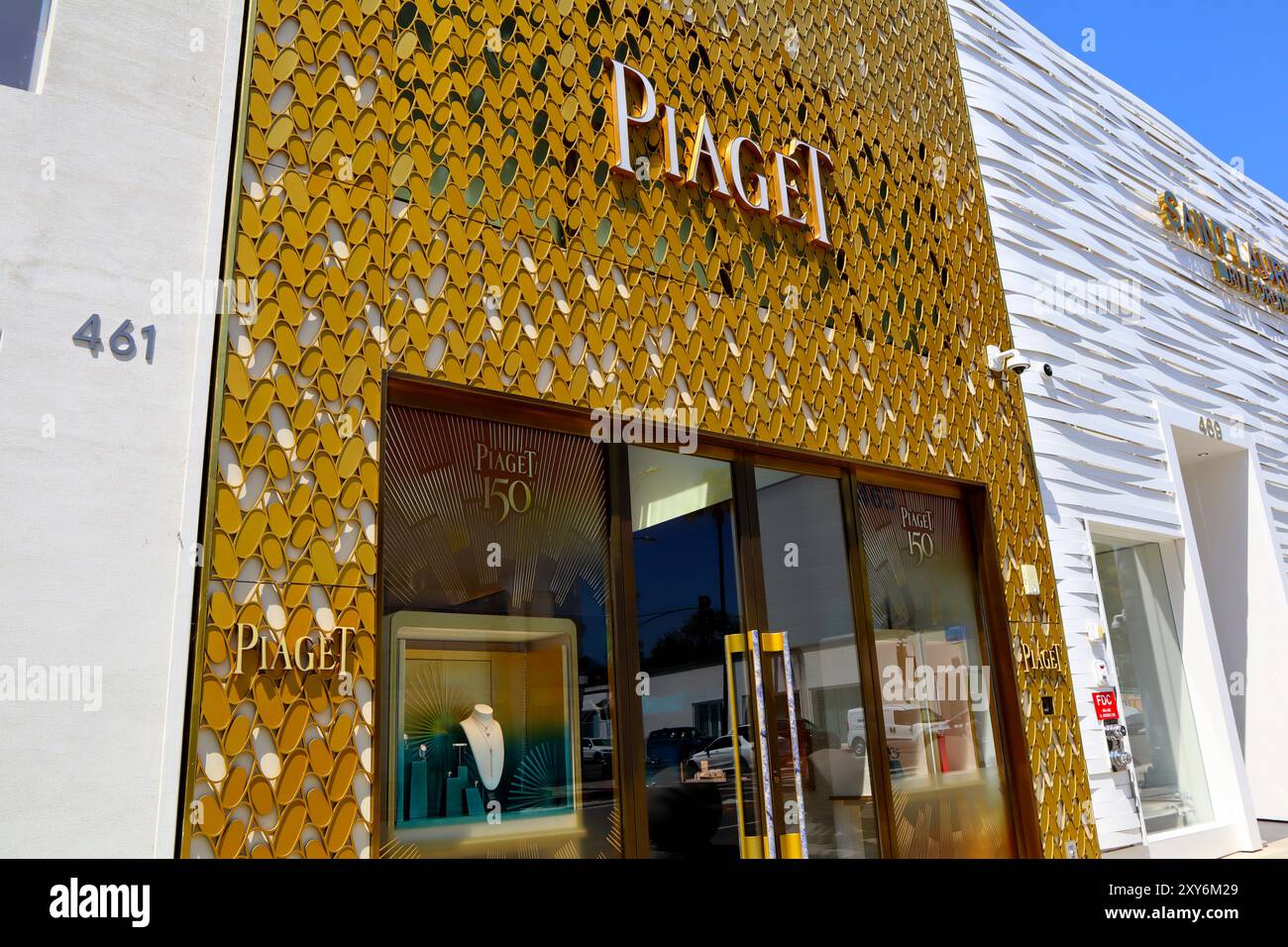 Beverly Hills, Californie : magasin de mode PIAGET sur Rodeo Drive, Beverly Hills Banque D'Images