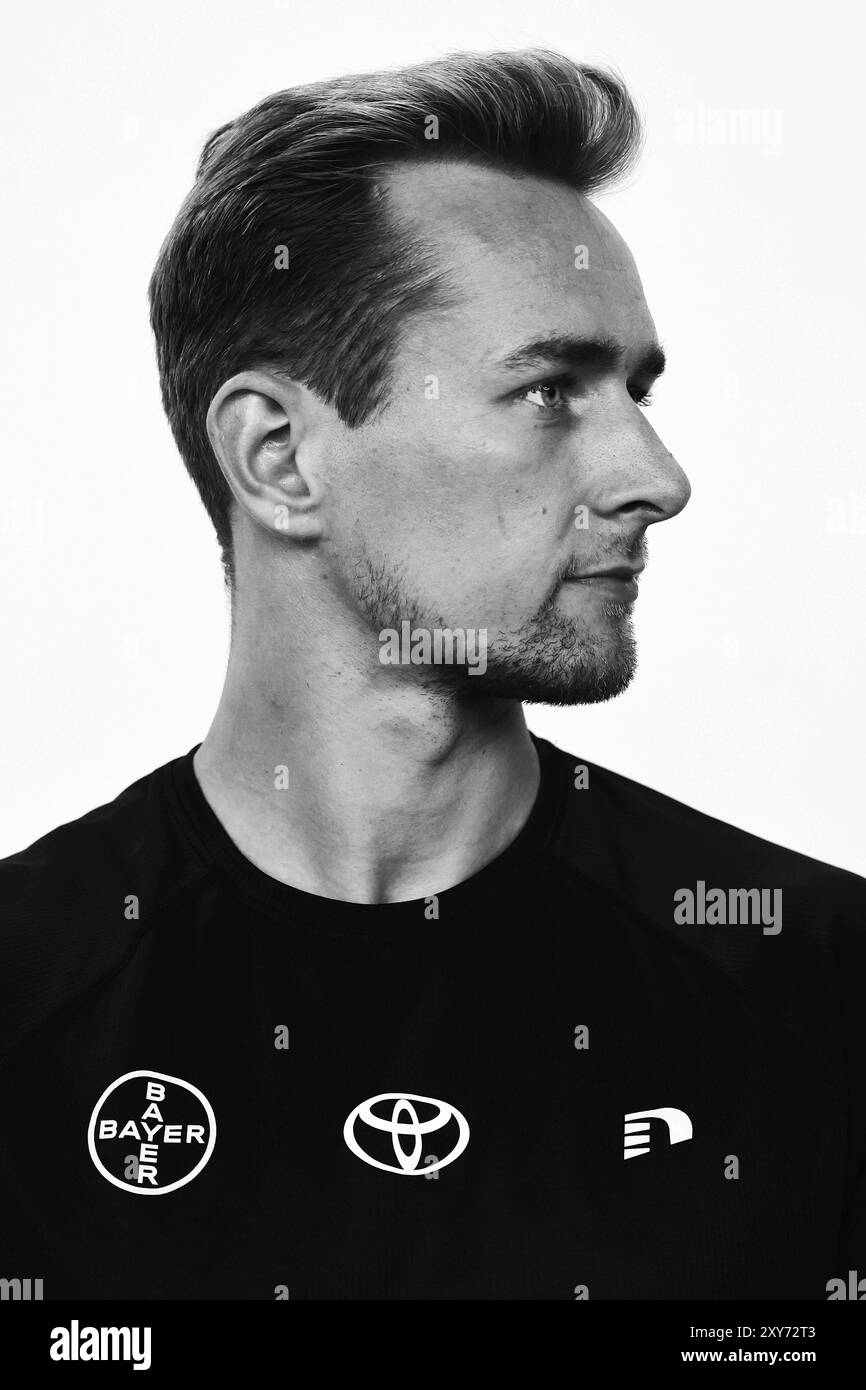 Leverkusen, 14.05.2024 formation Bundesstuetzpunkt Leichtathletik Fritz-Jacobi-Anlage à Leverkusen Johannes FLOORS (GER) Foto : Norbert Schmidt,Duesseldorf Banque D'Images