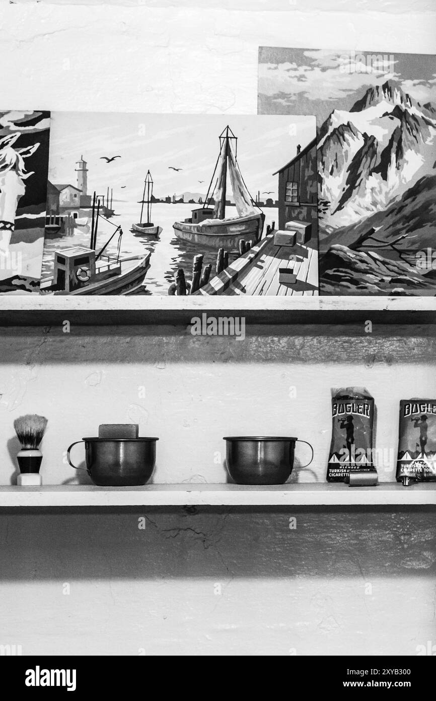 Prison d'Alcatraz près de San Francisco Banque D'Images