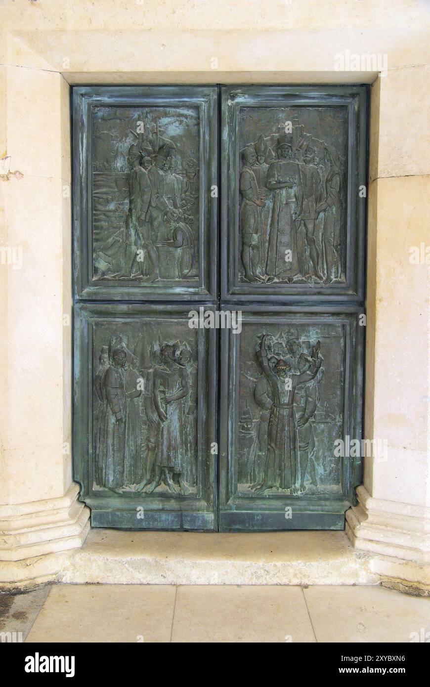 Cathédrale de Sibenik, cathédrale de Sibenik Banque D'Images