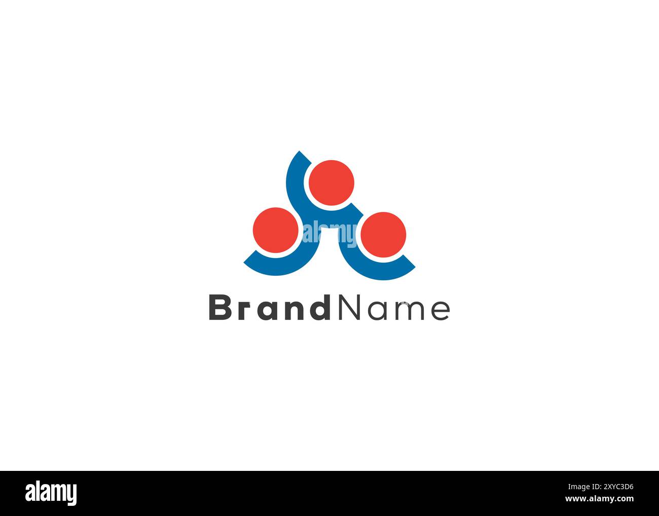 Modèle de conception de logo homme minimaliste et moderne Illustration de Vecteur