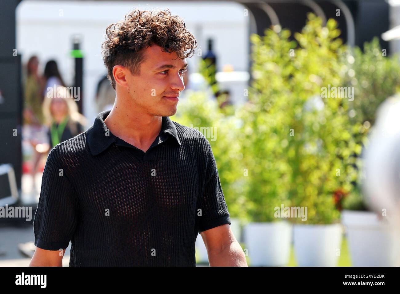 Monza, Italie, 29/04/2024, Monza, Italie. 29 août 2024. Lando Norris (GBR) McLaren. 29.08.2024. Championnat du monde de formule 1, Rd 16, Grand Prix d'Italie, Monza, Italie, journée de préparation. Le crédit photo devrait se lire : XPB/Alamy Live News. Banque D'Images