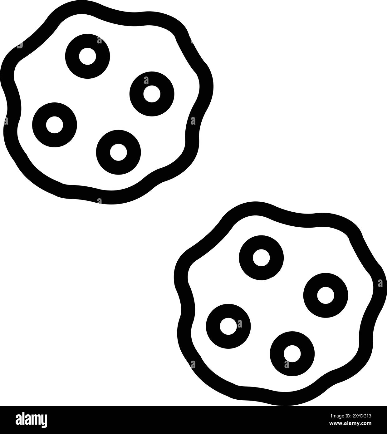 Illustration de conception d'icône de vecteur de roche Illustration de Vecteur