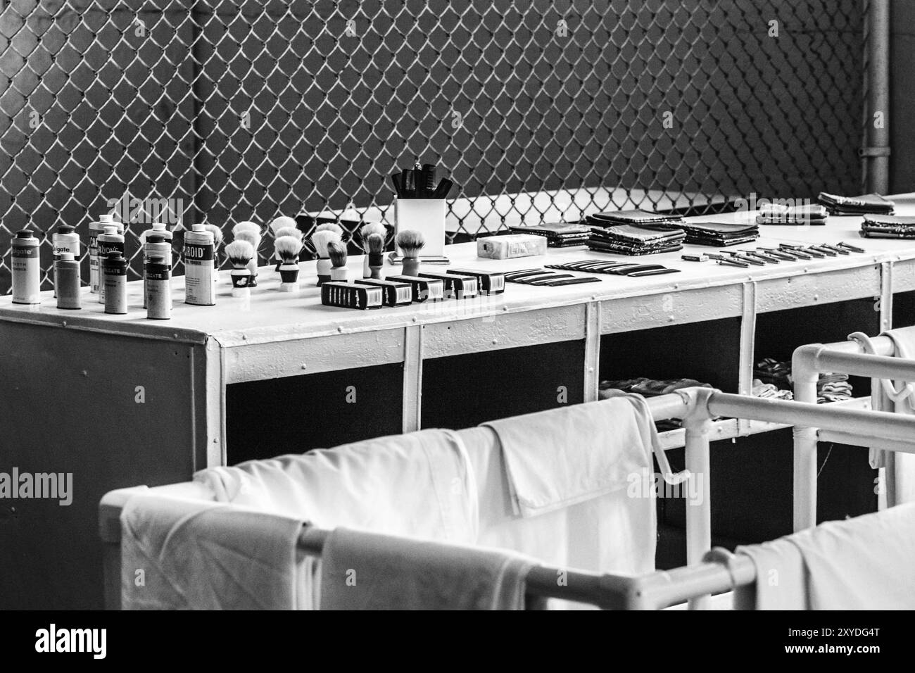 Prison d'Alcatraz près de San Francisco Banque D'Images