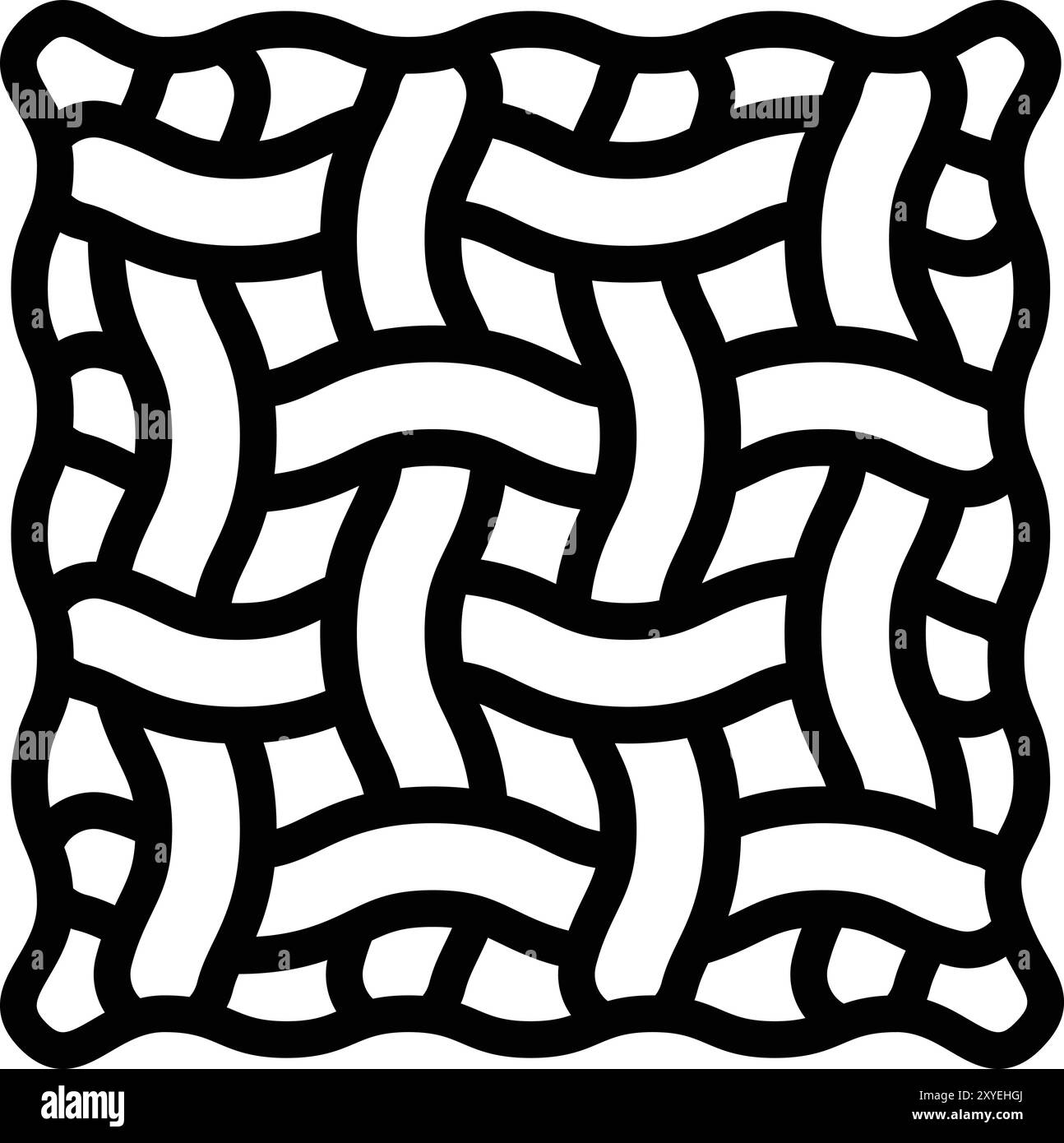 Illustration de conception d'icône de vecteur de tissu Illustration de Vecteur