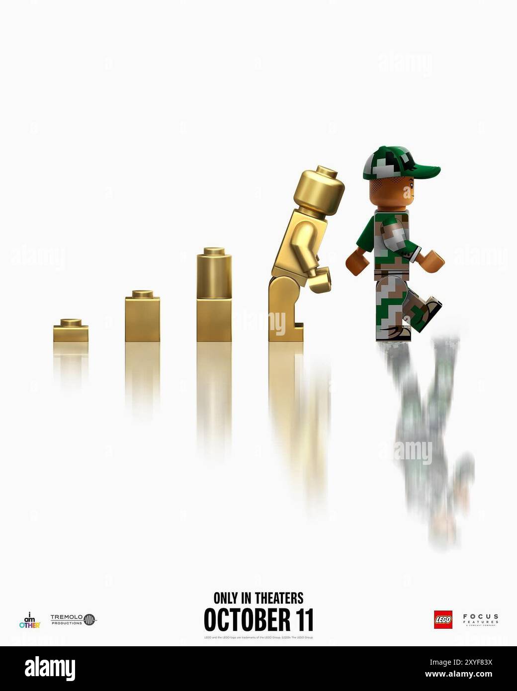 Affiche de film pièce par pièce Pharrell Williams Banque D'Images