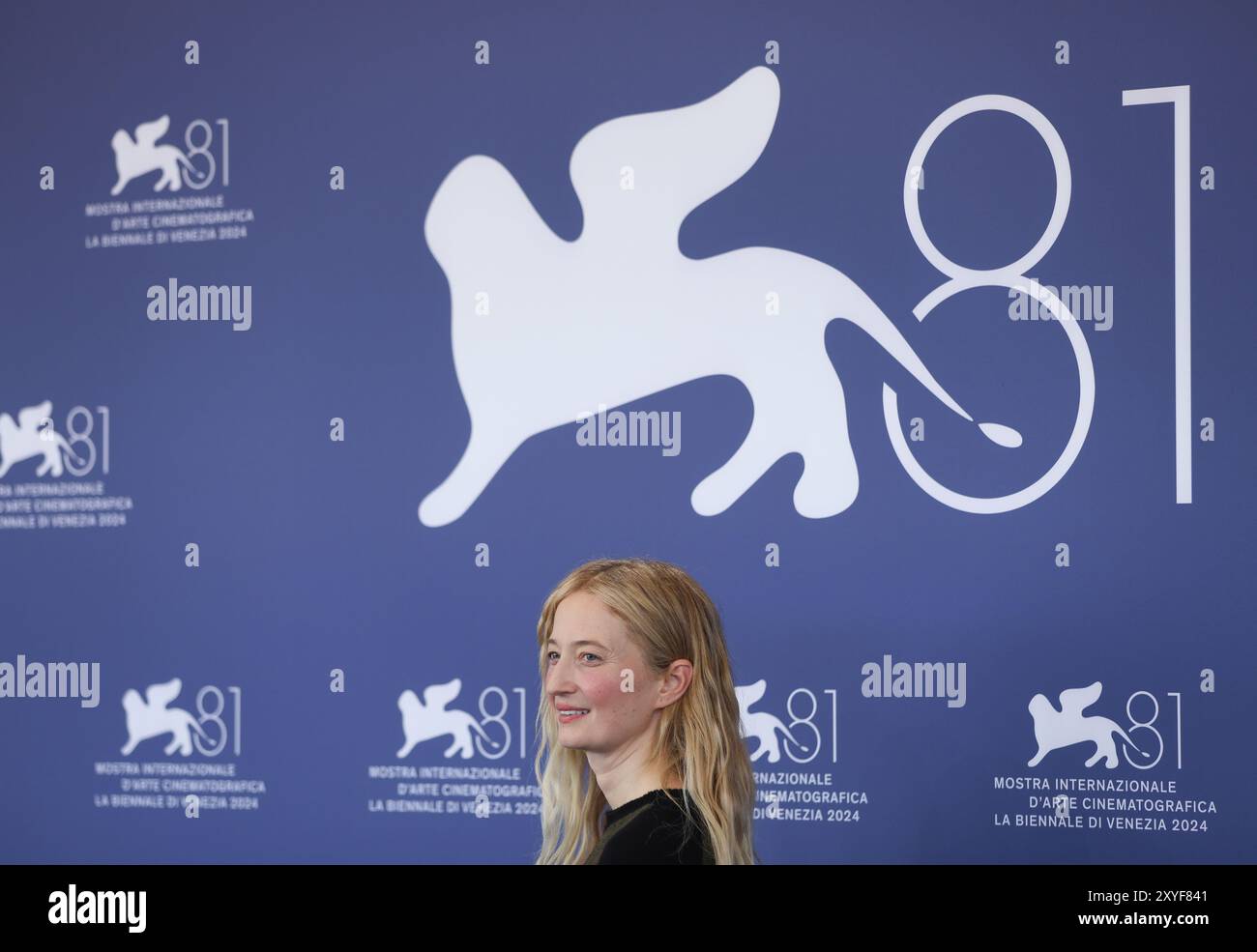 Venise, Italie. 29 août 2024. Alba Rohrwacher du film 'Maria' pose pour le photocall lors du 81e Festival international du film de Venise à Venise, Italie, 29 août 2024. Crédit : Li Jing/Xinhua/Alamy Live News Banque D'Images