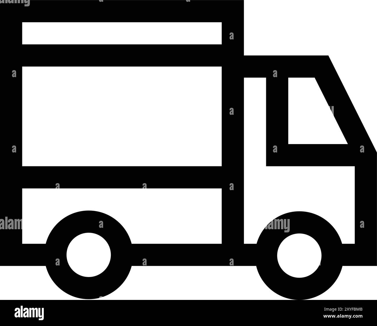 Illustration de conception d'icône de vecteur de livraison de nourriture Illustration de Vecteur