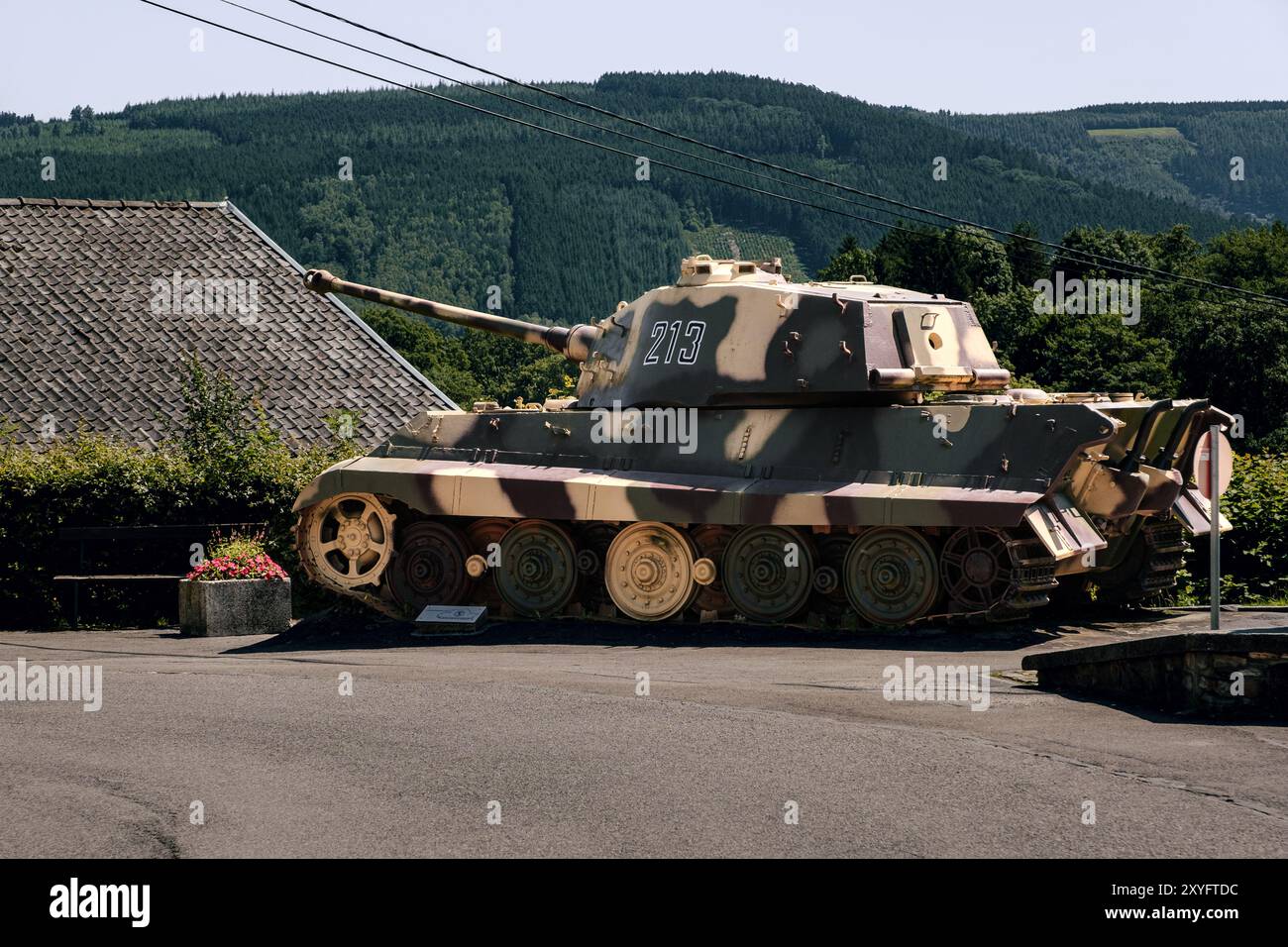Construit et peint Tamiya 1/35 char de l'armée allemande Tiger