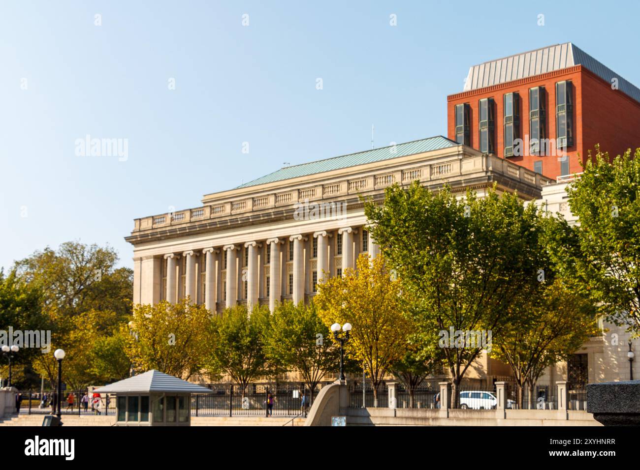 Le Musée commémoratif de l'Holocauste des États-Unis à Washington DC, États-Unis Banque D'Images