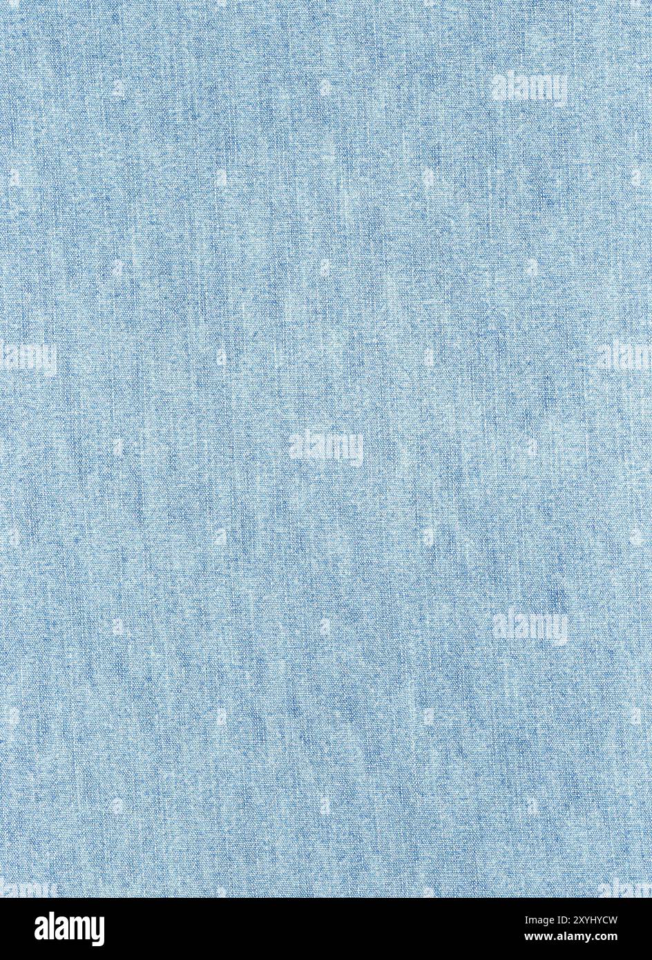 Fond de texture de tissu denim bleu clair lavé à la pierre Banque D'Images