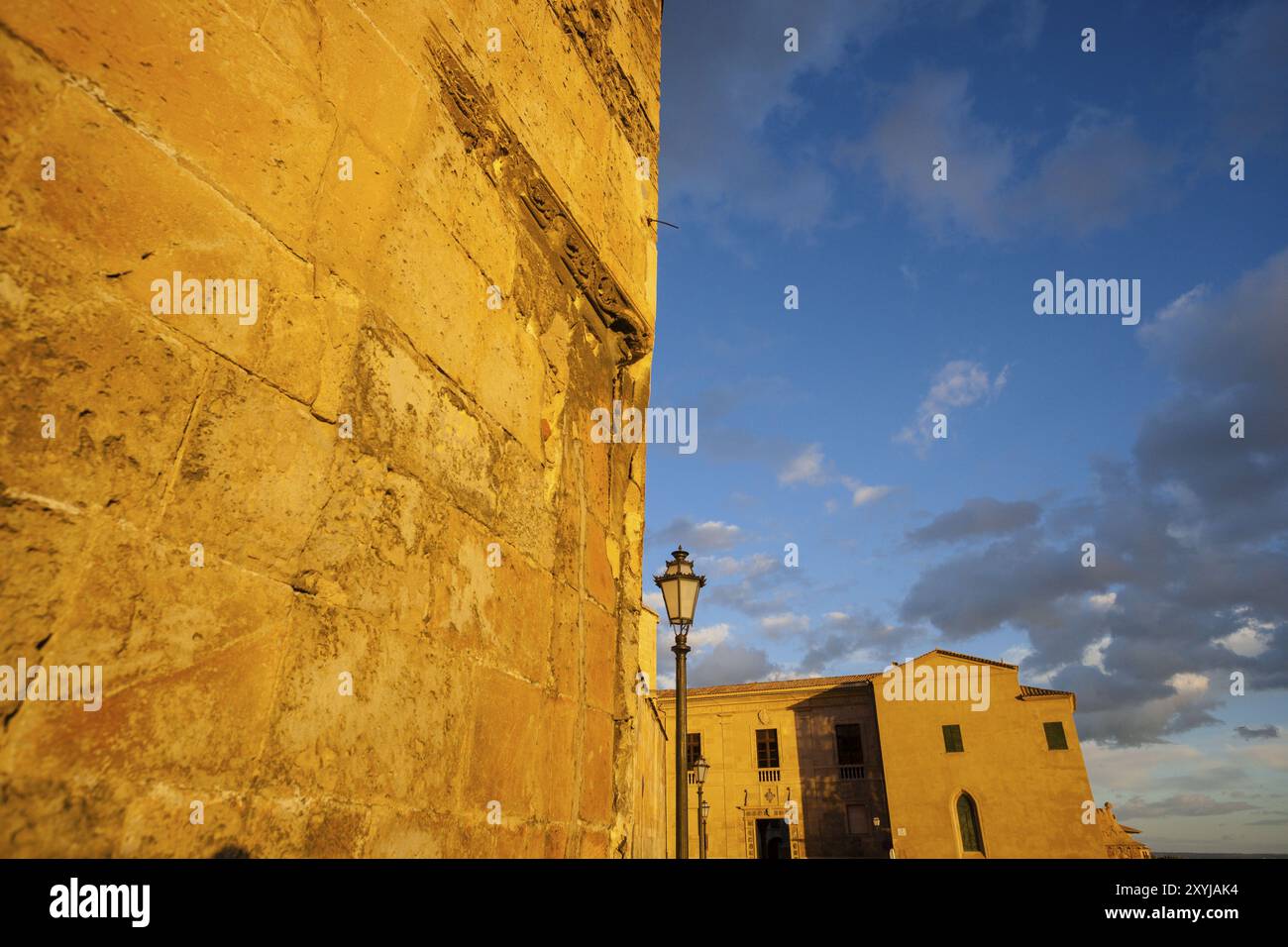 Portal tapiado en la plaza del mirador, Catedral de Mallorca, siglo XIII, Monumento Historico-artistico, Palma, majorque, islas baleares, espana, euro Banque D'Images