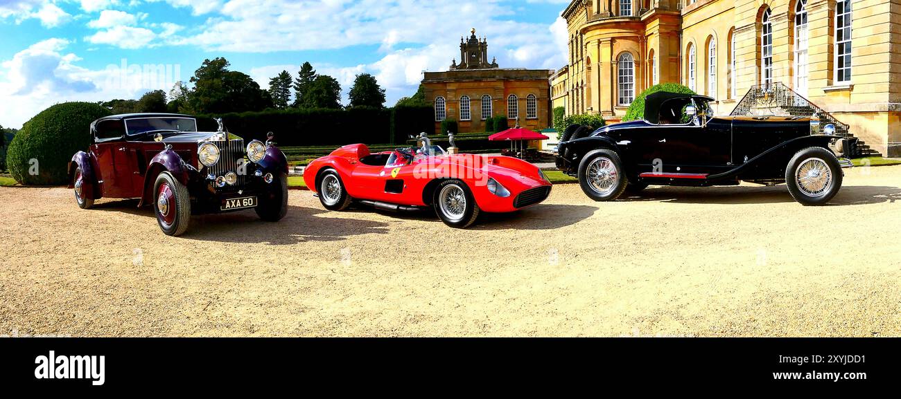 Les gagnants du salon prive concours 2024 au Blenheim Palace Woodstock Oxfordshire UK Banque D'Images