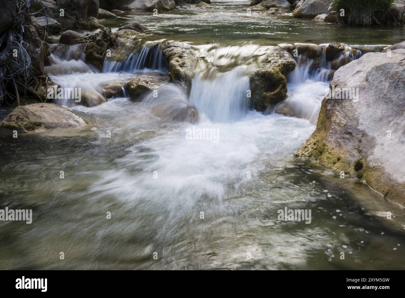 Rio Guadalquivir, parque Natural sierras de Cazorla, Segura y Las Villas, Jaen, Andalousie, Espagne, Europe Banque D'Images