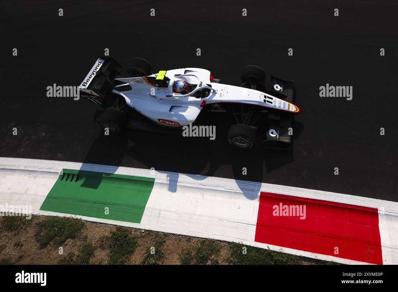 11 Montoya Sebastian (col), Campos Racing, Dallara F3 2019, action lors de la formule 1 Pirelli Gran Premio dâItalia 2024, Grand Prix d'Italie 2024, 16e manche du Championnat du monde de formule 1 2024 du 30 août au 1er septembre 2024 sur l'Autodromo Nazionale Monza, à Monza, Italie crédit : Agence photo indépendante/Alamy Live News Banque D'Images