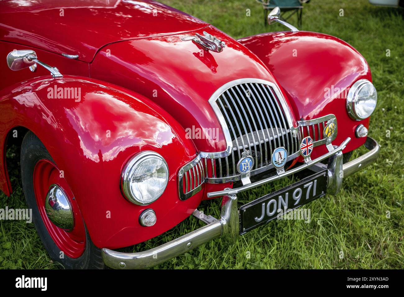 RUDGWICK, SUSSEX/UK, AOÛT 27 : Vintage Allard sport car à Rudgwick Sussex le 27 août 2011 Banque D'Images