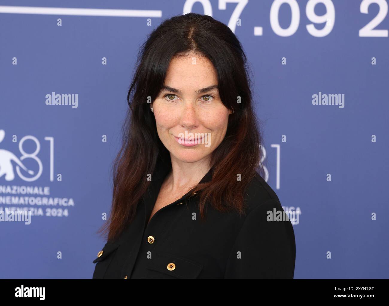 Venise, Italie, 30 août 2024. La réalisatrice Halina Reijn lors de l'appel photo pour le film Babygirl au 81ème Festival International du film de Venise. Crédit photo : Doreen Kennedy / Alamy Live News. Banque D'Images