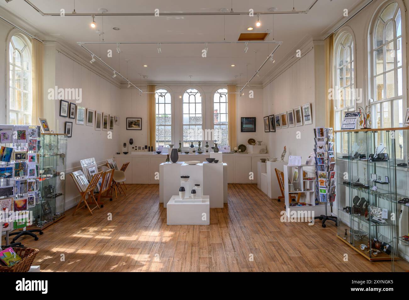 Hôtel de ville de Bampton, Arts and Crafts, Oxfordshire, Angleterre Banque D'Images