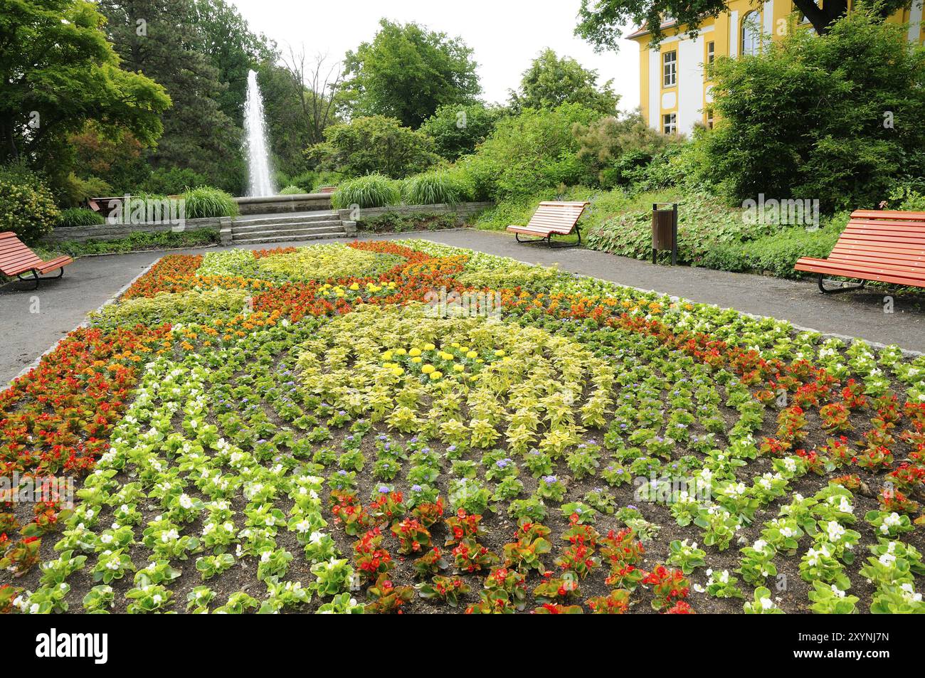 Endroit calme dans le parc endroit calme dans le parc Banque D'Images