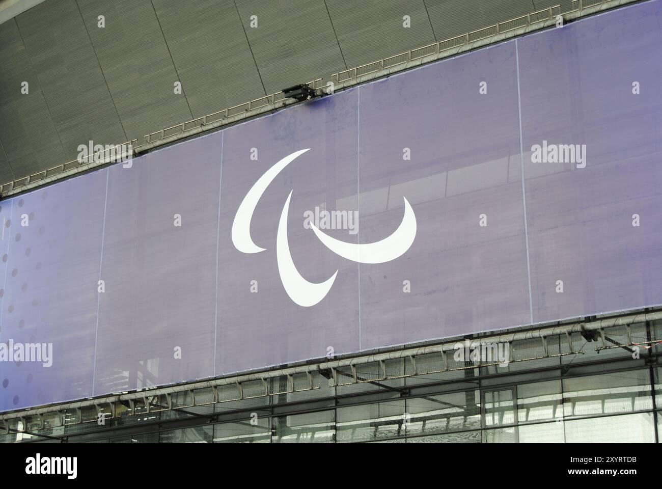 Saint-Denis, France - août 30 2024 : para Athlétisme au stade de France pendant les Jeux Paralympiques de Paris 2024. Banque D'Images