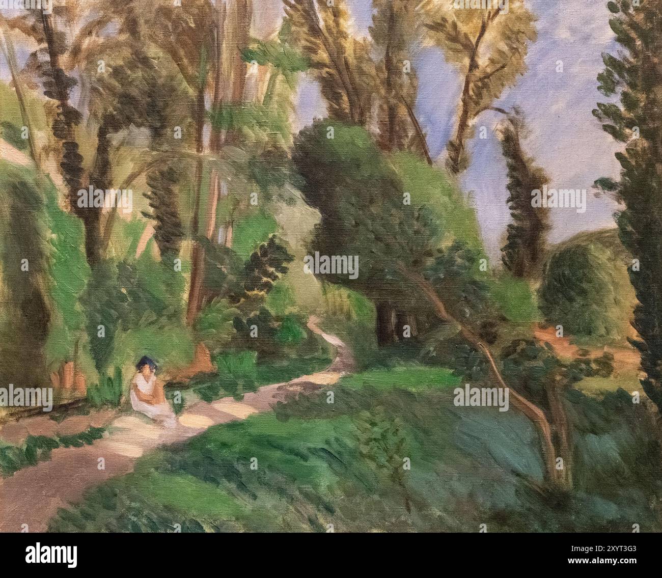 Tableau de Henri Matisse intitulé les Gorges du Loup peint en 1920/1925 Banque D'Images