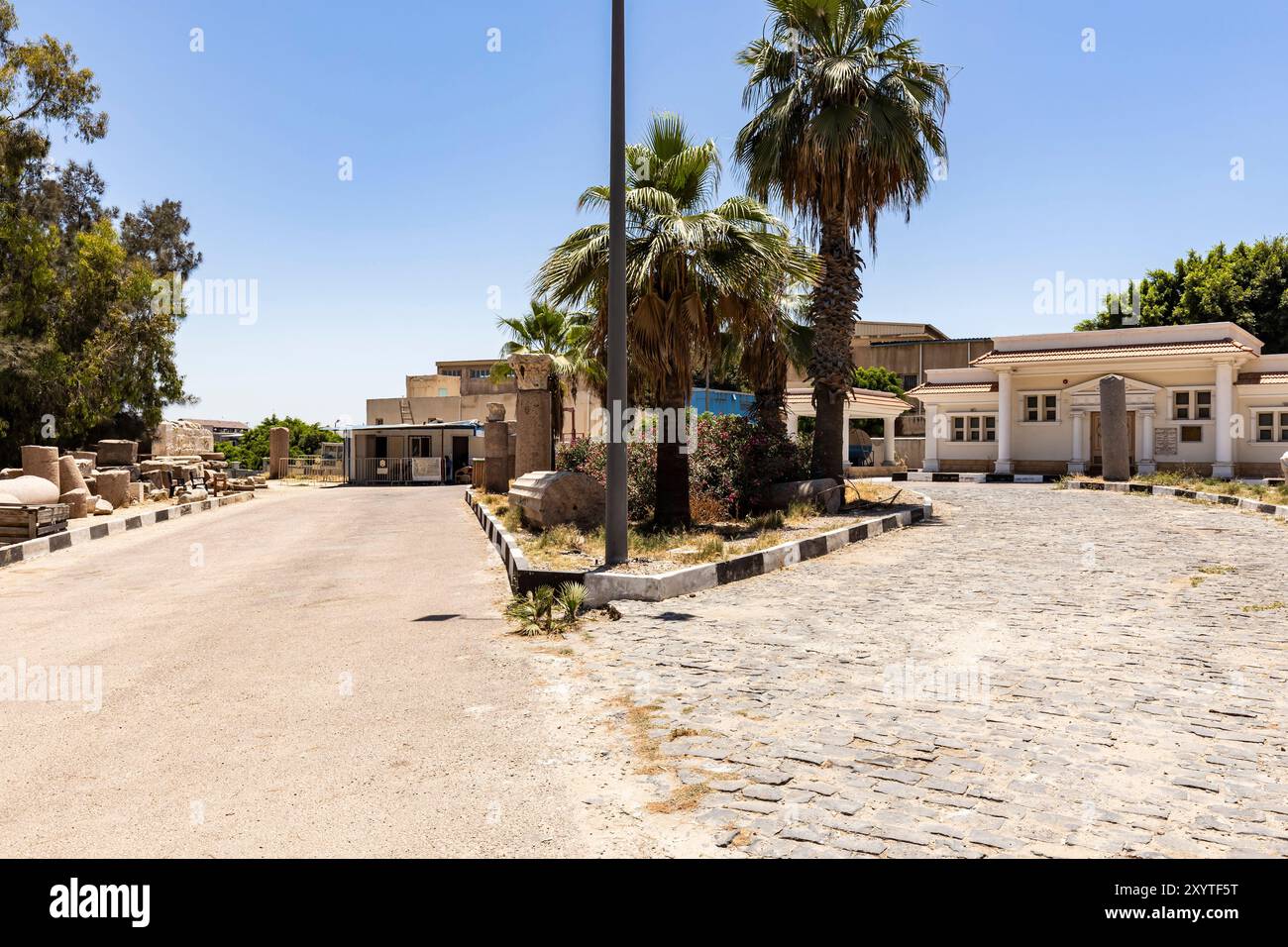 Catacombes de Kom el Shoqafa, ancienne structure souterraine pour l'enterrement, Alexandrie, Egypte, Afrique du Nord, Afrique Banque D'Images
