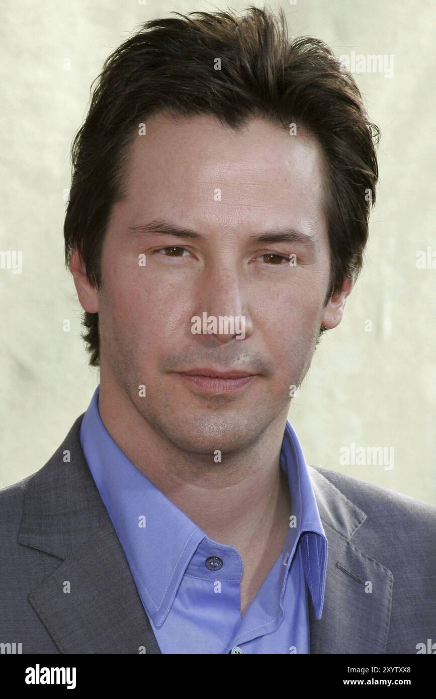 Keanu Reeves à la première de Los Angeles de 'The Lake House' qui s'est tenue au Cineramadome à Hollywood, USA le 13 juin 2006 Banque D'Images