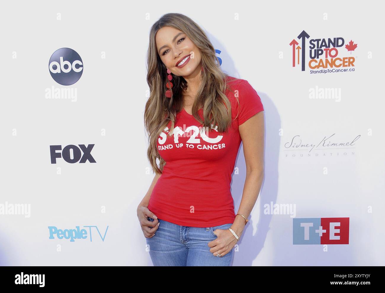 Sofia Vergara à la 6ème Biennale Stand Up to cancer Telecast qui s’est tenue au hangar Barkar à Santa Monica, USA le 7 septembre 2018 Banque D'Images