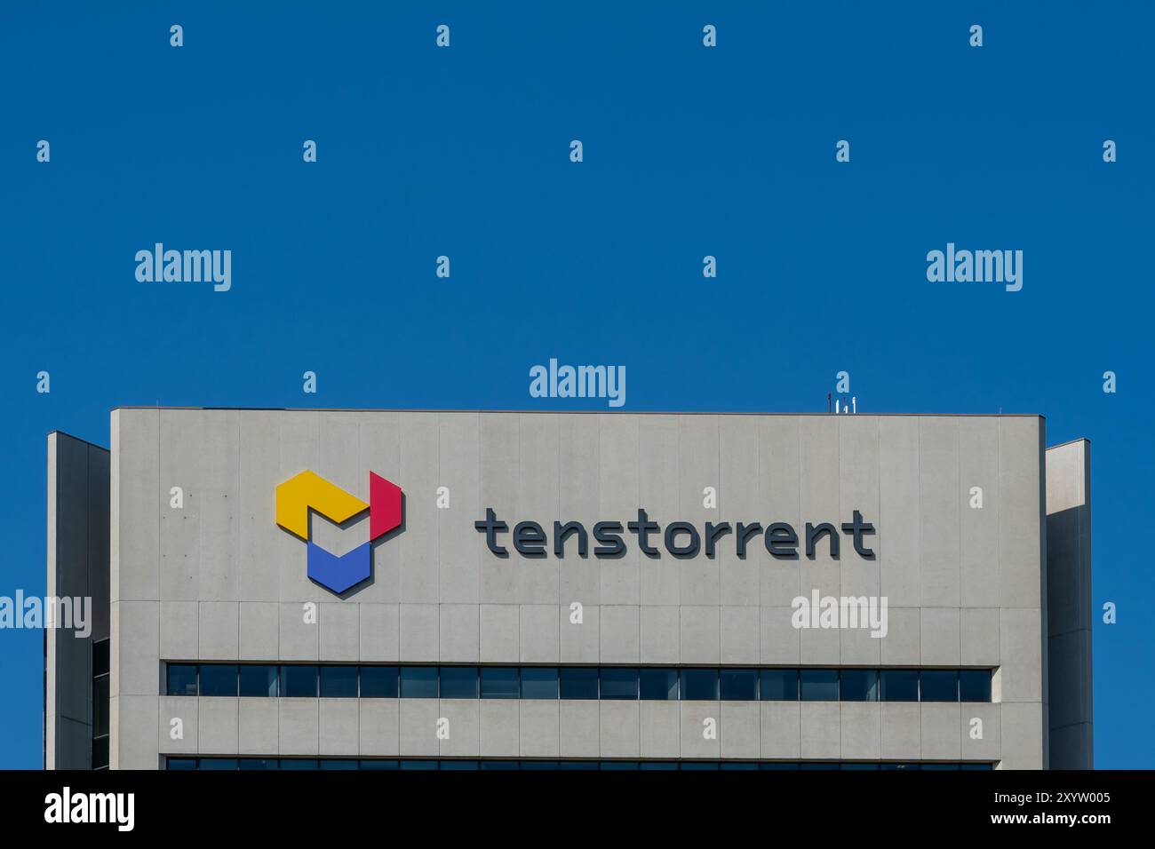 Bureau de Tenstorrent à Toronto, Ontario, Canada. Banque D'Images