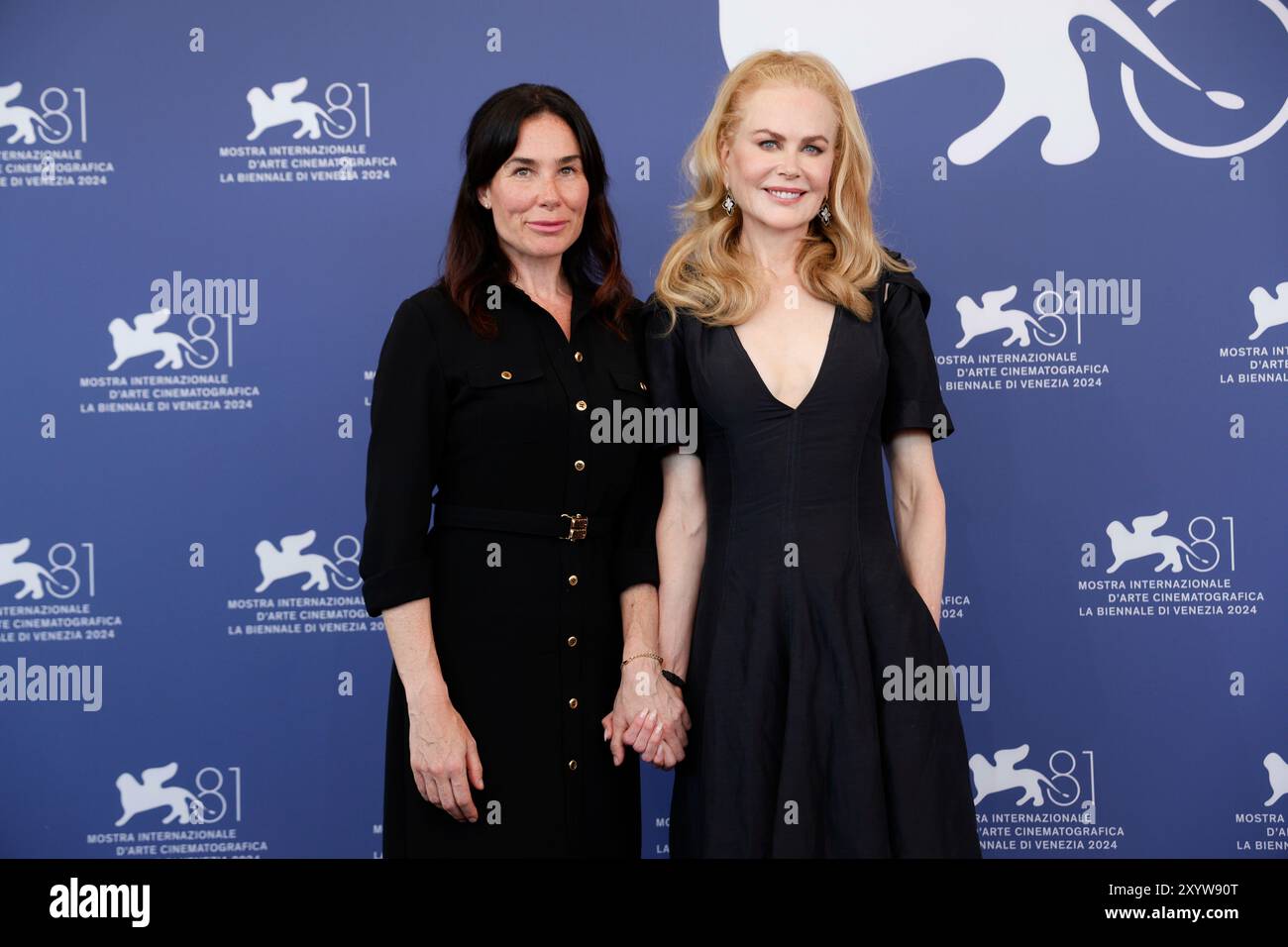 Venise, Italien. 30 août 2024. Halina Reijn assiste à l'appel photo pour 'Babygirl' lors du 81e Festival International du film de Venise au Palazzo del Casino sur le Lido à Venise, Italie, le 30 août 2024. Crédit : dpa/Alamy Live News Banque D'Images