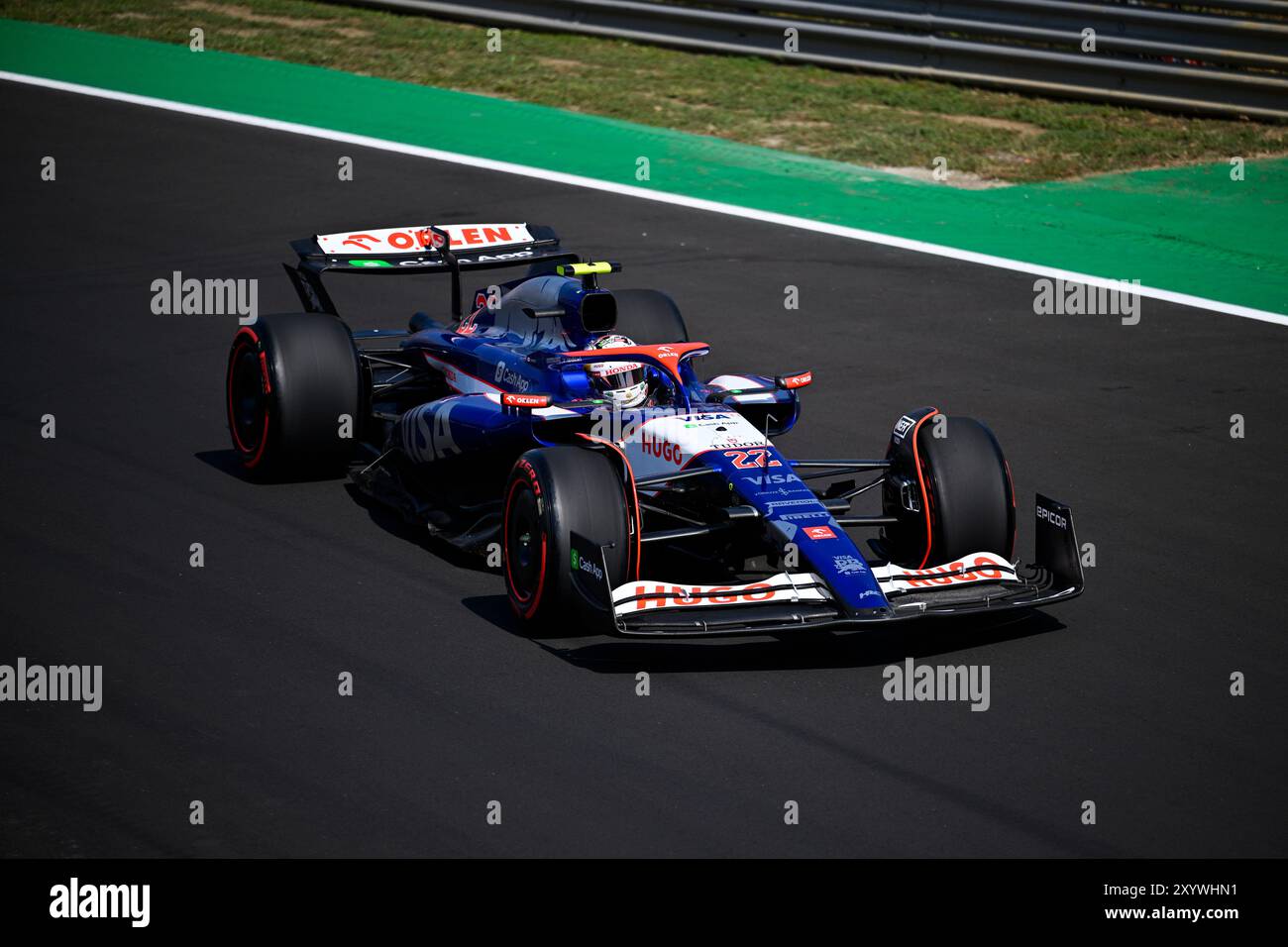 Autodromo Nazionale Monza, Monza, Italie. 30 août 2024. Grand Prix d'Italie de formule 1 2024 ; Journée d'essais libres ; Yuki Tsunoda du Japon au volant de Visa Cash App RB F1 Team crédit : action plus Sports/Alamy Live News Banque D'Images