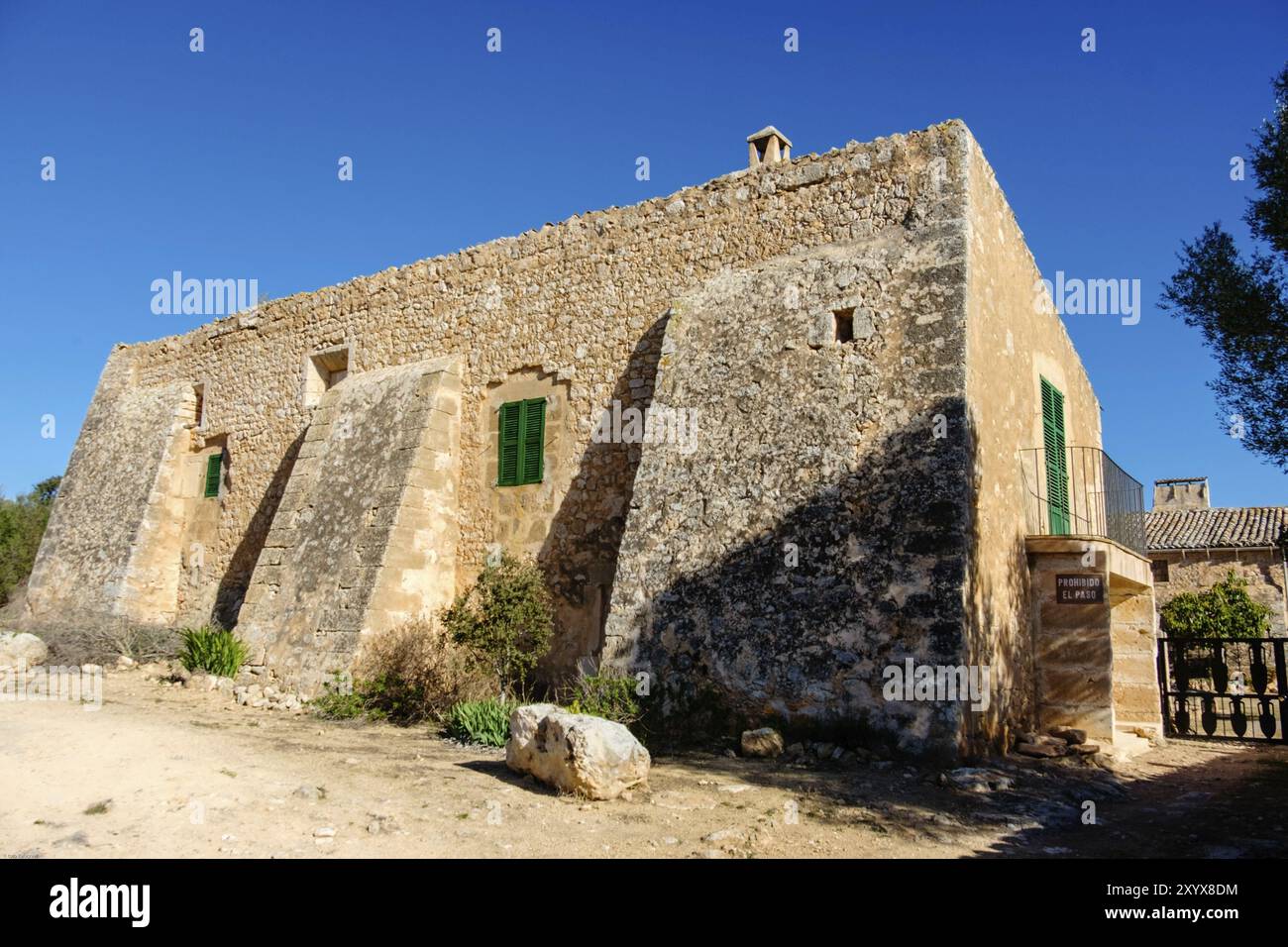 Antiguo Hotel Universo, Llucmajor, Majorque, Îles baléares, Espagne, Europe Banque D'Images